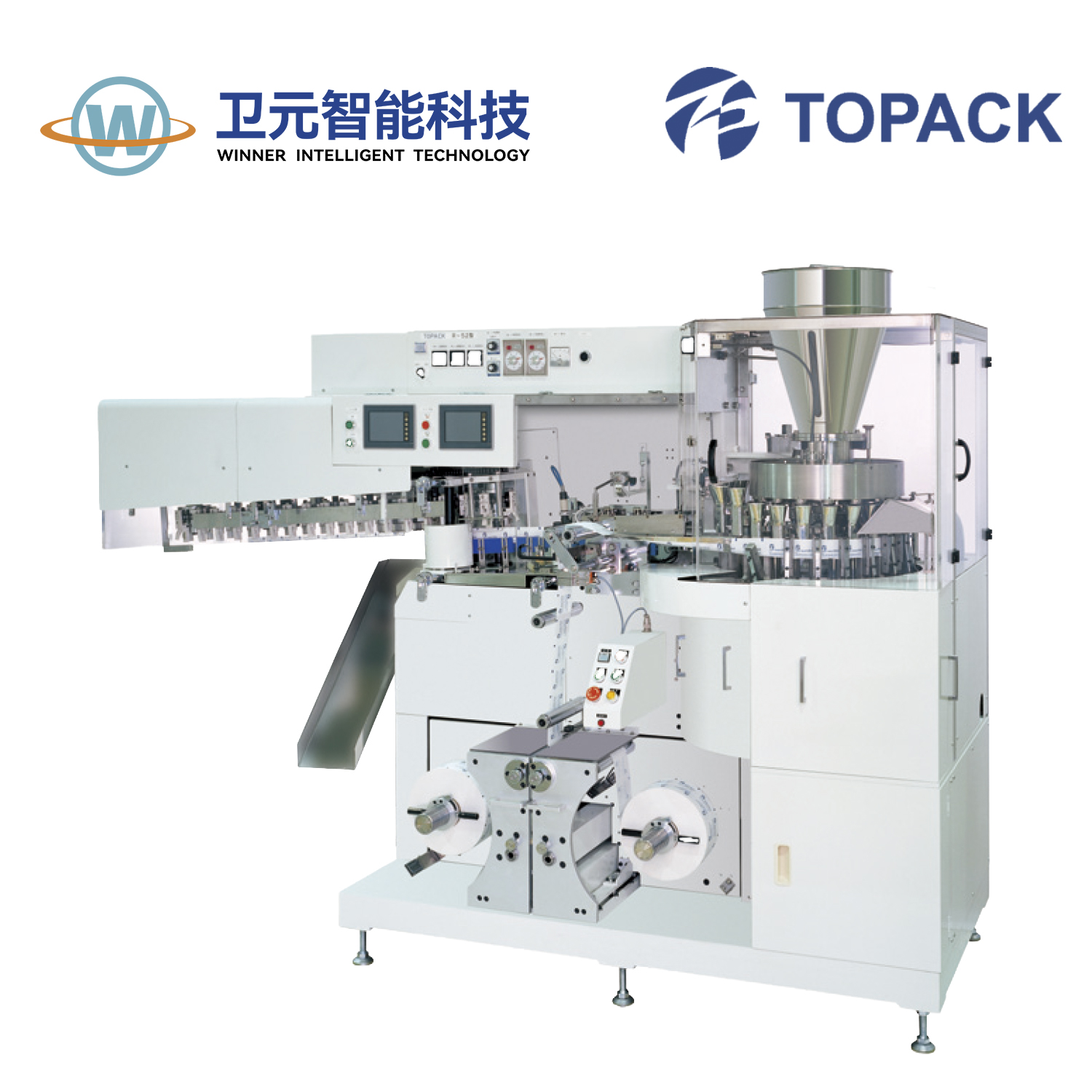 TOPACK超高速三邊封/四邊封制袋充填包裝機(jī)